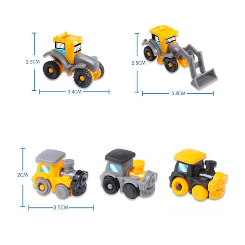 DIY Self Assembly 3 Model Engineering Transport Vehicles kids toys